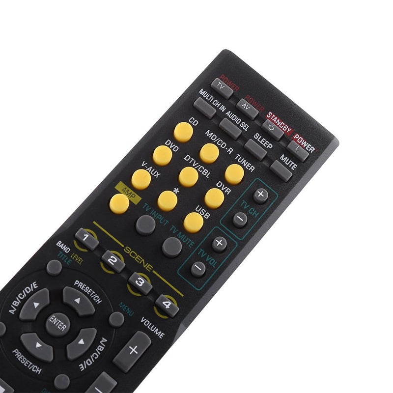Bestol Remote Control for Yamaha RAV315 WN22730 EU Speaker Control Remote Audio Smart RX-V650.RX-V459.RX-V730RDS.RX-V3800.RX-V663.RX-V863 RX-V461.RXV561.RX450 RX-V363.RX-V463.RX-V561. - Image 1